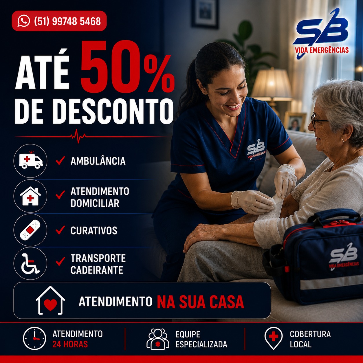 Atendimento domiciliar